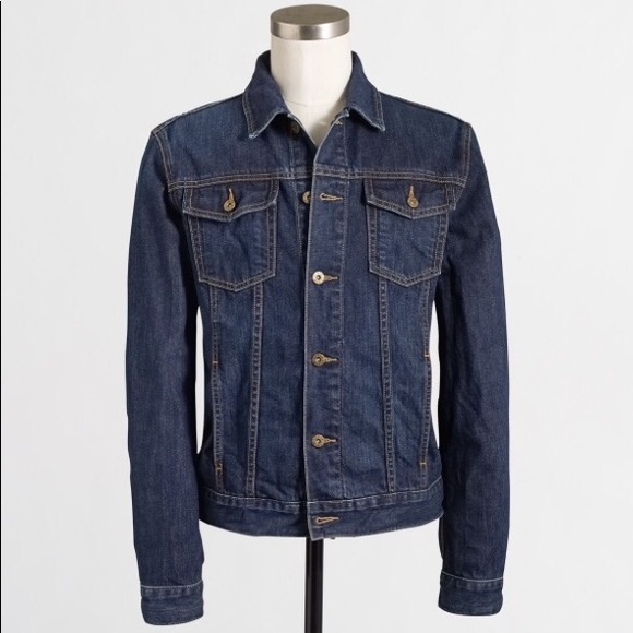 j crew factory jean jacket